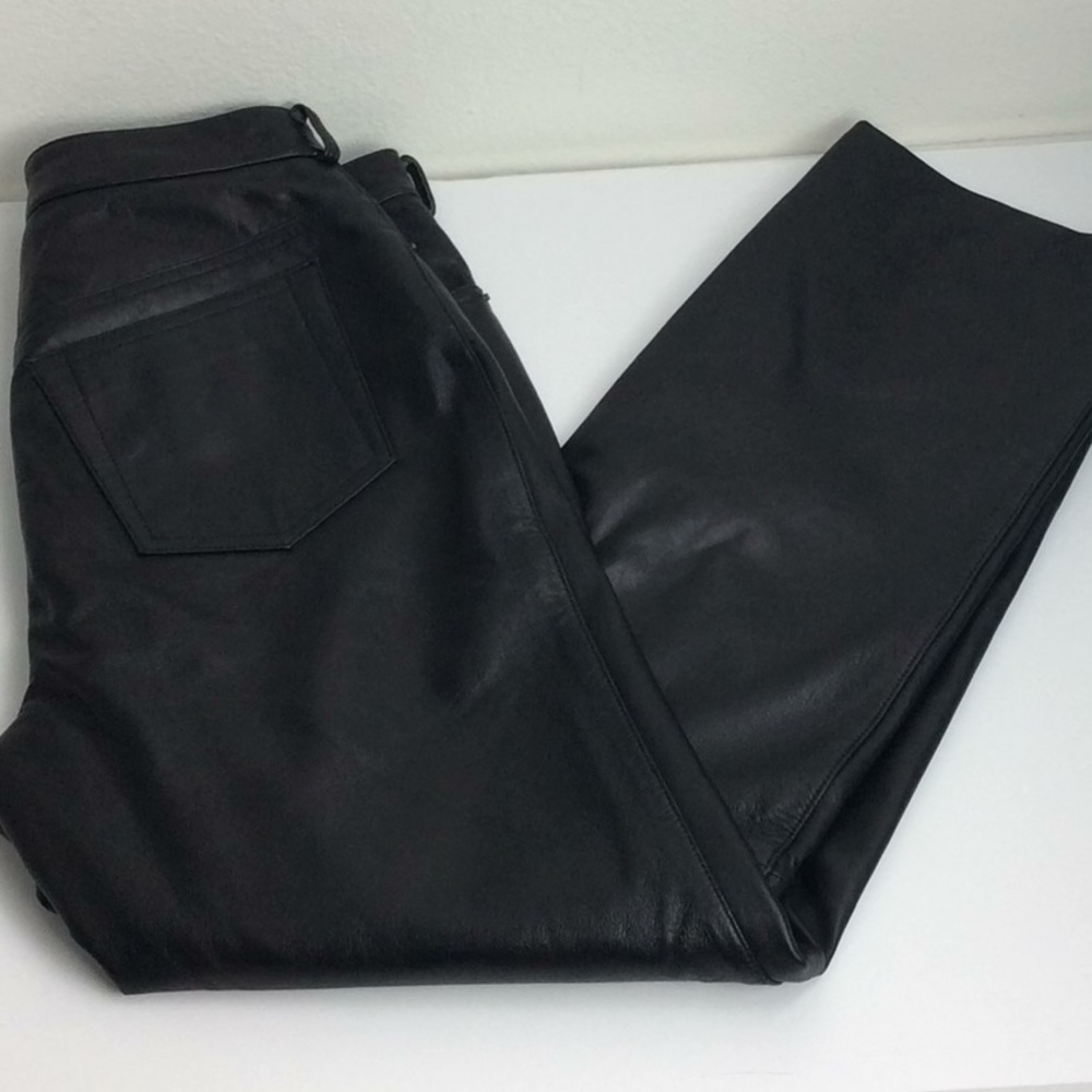 Friday Flash Sale!COLEBROOK & Company Leather Pant - Picture 3 of 7